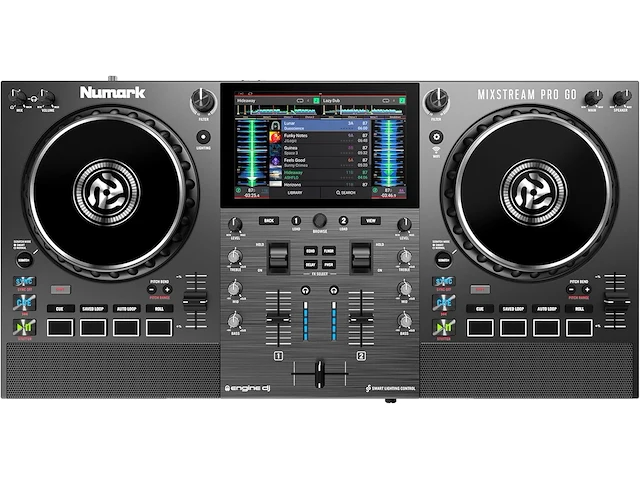 Numark mixstream pro go draagbare dj-controller - afbeelding 9 van  10