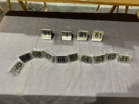 Nummerbordjes - afbeelding 2 van  4