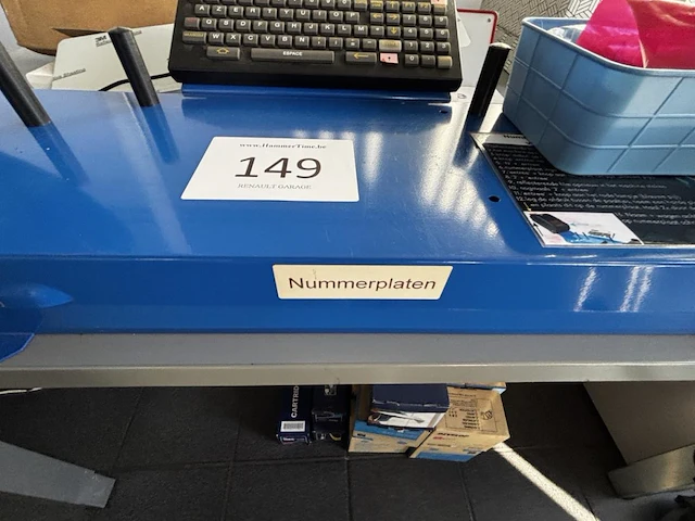 Nummerplaat machine - afbeelding 2 van  6
