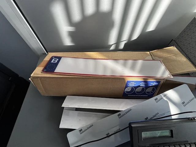 Nummerplaat machine - afbeelding 5 van  6