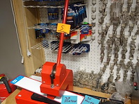 Nummerplaatmachine + mullen - afbeelding 1 van  6