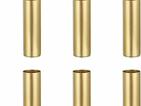 Nuptio gouden vaas bruiloft centrepieces: 2 stuks 32cm - afbeelding 3 van  4