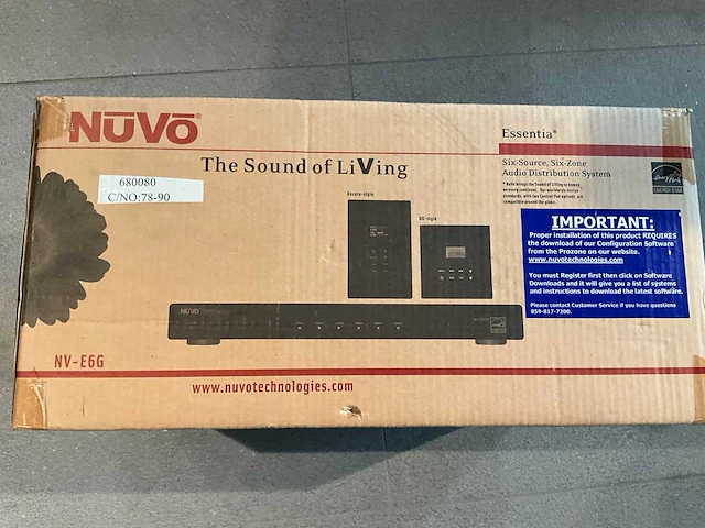 Nuvo distribution system e6gm-ex - afbeelding 1 van  4