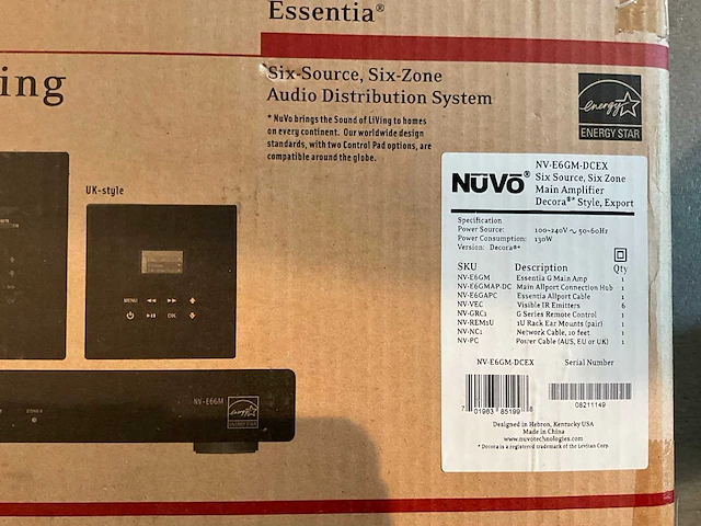 Nuvo distribution system e6gm-ex - afbeelding 3 van  4