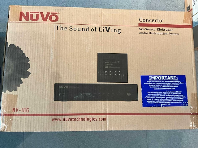 Nuvo distribution system nv-18gm-ex - afbeelding 1 van  7