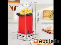 Ny popcorn machine, 1400w hete lucht popcorn machine - afbeelding 5 van  6