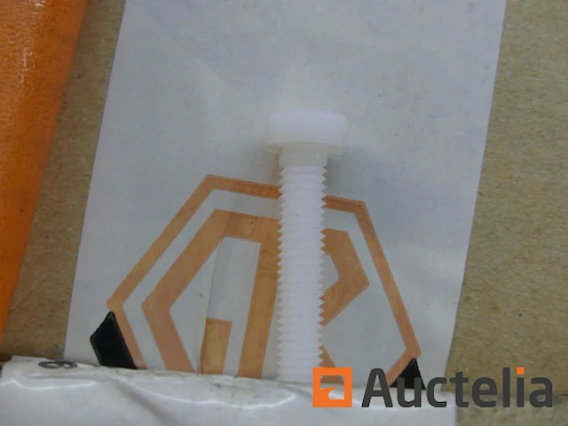 Nylon schroeven 100 stukken - afbeelding 2 van  4
