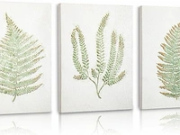 Oairse 3 stuks witte muurkunst - afbeelding 1 van  4