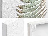 Oairse 3 stuks witte muurkunst - afbeelding 4 van  4