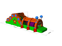 Obstakel springkasteel - afbeelding 4 van  5