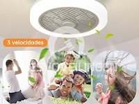 Oeriy plafondventilator met rgb-lamp - afbeelding 2 van  2