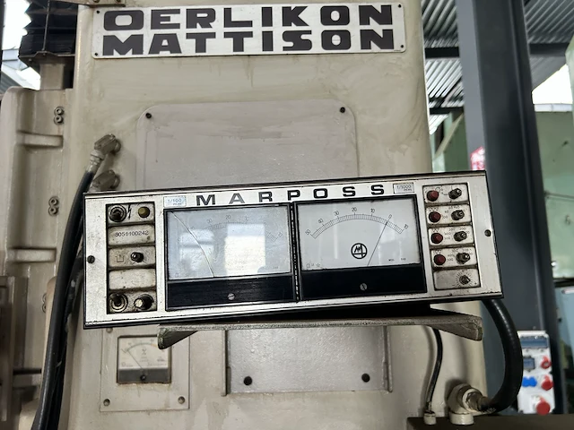 Oerlikon mattison industriele vlakslijpmachine - afbeelding 4 van  38
