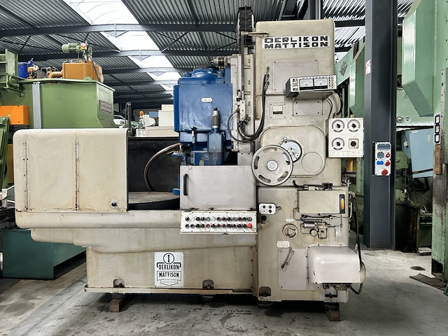 Oerlikon mattison industriele vlakslijpmachine - afbeelding 12 van  38