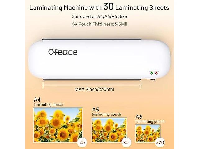 Ofeace lamineerapparaat a4 - afbeelding 3 van  5