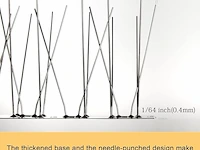 Offo vogelspikes rvs 25 stuks van 34cm. - afbeelding 2 van  5