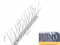 Offo vogelspikes rvs 25 stuks van 34cm. - afbeelding 4 van  5
