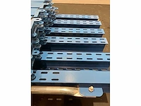 Ohra draagarmstelling dubbelzijdig lengte 6580mm hoogte 2500mm diepte 600mm 4 niveaus occasie - afbeelding 2 van  4