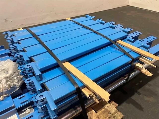 Ohra draagarmstelling dubbelzijdig lengte 6580mm hoogte 2500mm diepte 600mm 4 niveaus occasie - afbeelding 3 van  4