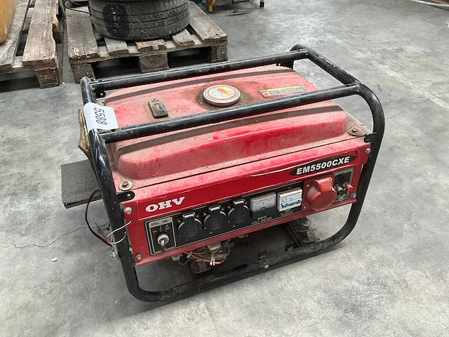 Ohv em5500cxe stroomgenerator - afbeelding 1 van  8