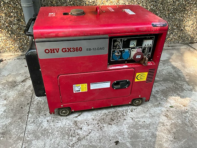 Ohv gx360 dieselgenerator - afbeelding 4 van  6