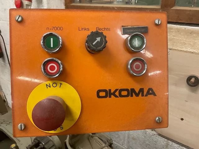 Okoma sf2 kantenfreesmachine - afbeelding 10 van  12