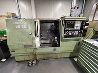 Okuma lr15 cnc-draaibank met stangenlader