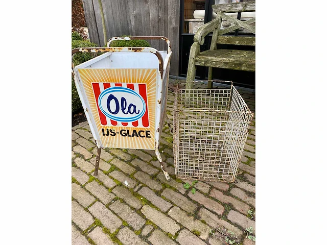 Ola ola vintage vuilbak - afbeelding 4 van  4