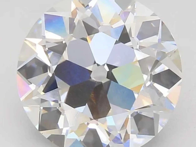 Old european brilliant diamond 2.08ct d/vs1 (hrd certified) - afbeelding 1 van  3