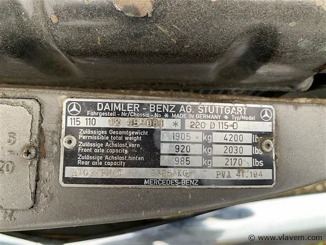 Oldtimer mercedes - afbeelding 6 van  6