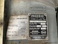 Oldtimer peugeot - afbeelding 6 van  6