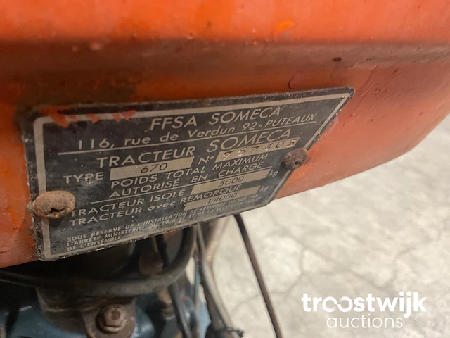 Oldtimer tractor - afbeelding 8 van  16