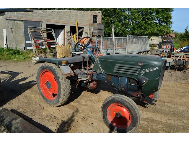 Oldtmer tractor linde guldner type a2ks - afbeelding 5 van  16