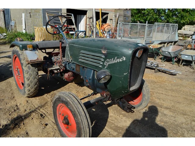 Oldtmer tractor linde guldner type a2ks - afbeelding 6 van  16