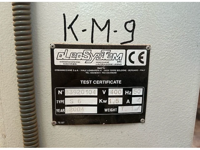 Oleosystem s6 koude pers - afbeelding 6 van  9