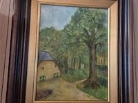 Olie op doek gesigneerd, 50x60cm - afbeelding 1 van  3