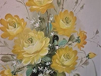 Olie op doek gesigneerd 53x63cm - afbeelding 2 van  3