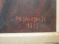 Olie op doek - afbeelding 3 van  3