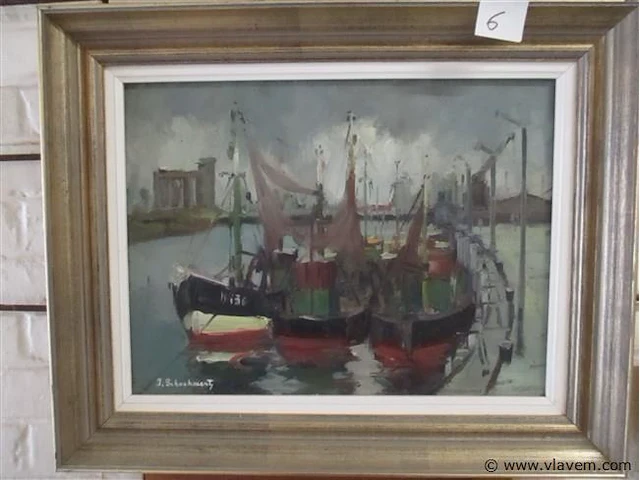 Olie op doek - afbeelding 1 van  3