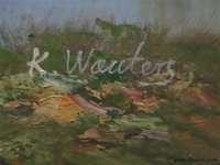 Olie op doek - afbeelding 3 van  3