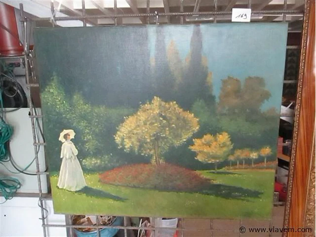 Olie op doek - afbeelding 1 van  3