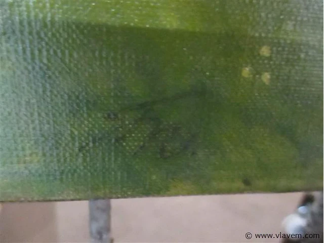 Olie op doek - afbeelding 3 van  3