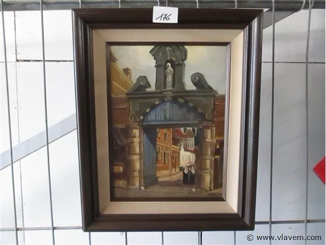 Olie op doek - afbeelding 1 van  3