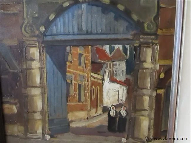 Olie op doek - afbeelding 2 van  3