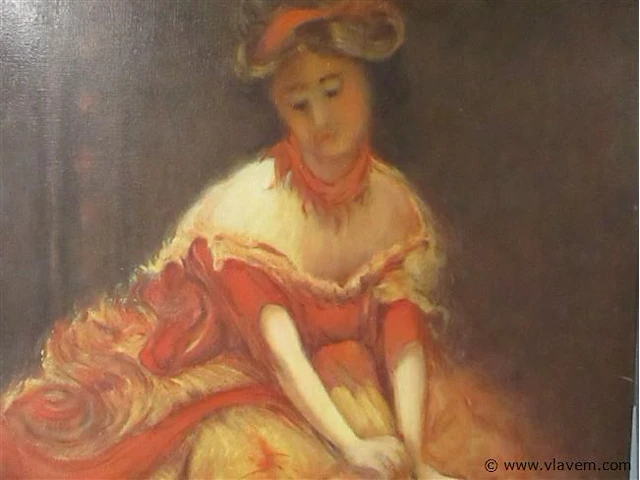 Olie op doek - afbeelding 2 van  3