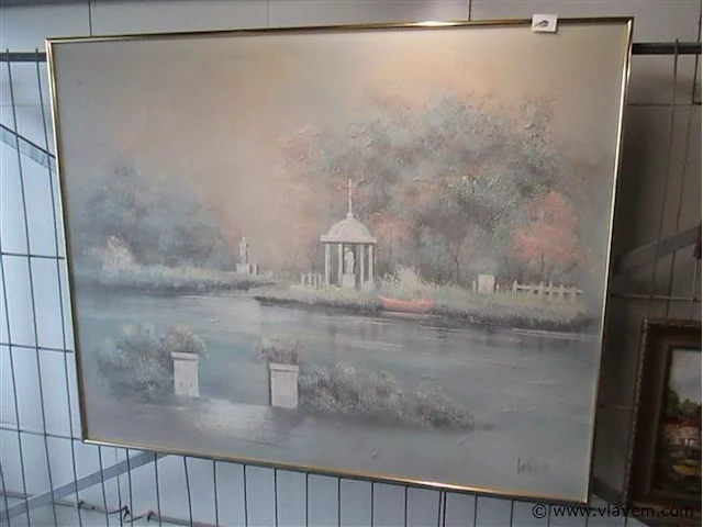 Olie op doek - afbeelding 1 van  3