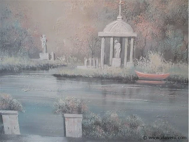 Olie op doek - afbeelding 2 van  3