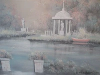 Olie op doek - afbeelding 2 van  3