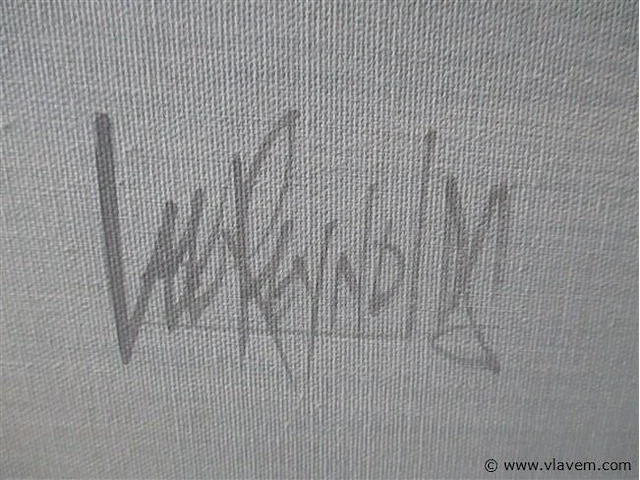 Olie op doek - afbeelding 3 van  3