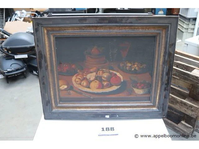 Olie op paneel, stilleven - afbeelding 1 van  4