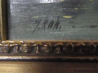 Olie op paneel - afbeelding 3 van  3